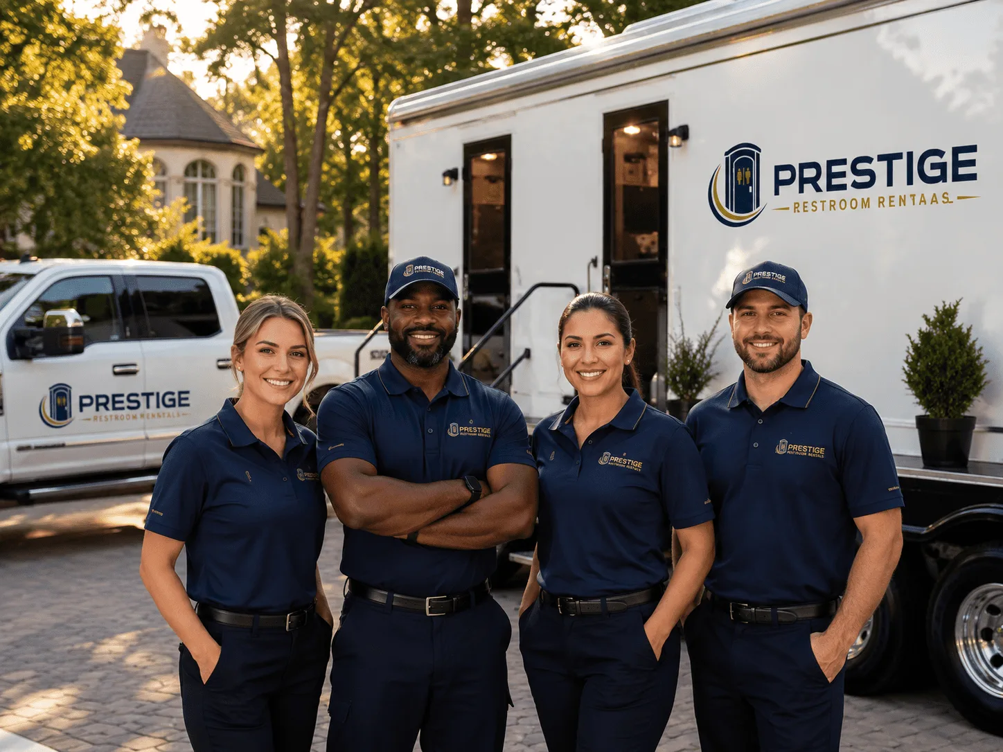 Trusted Luxury Portable Restrooms company in Barney, ND
